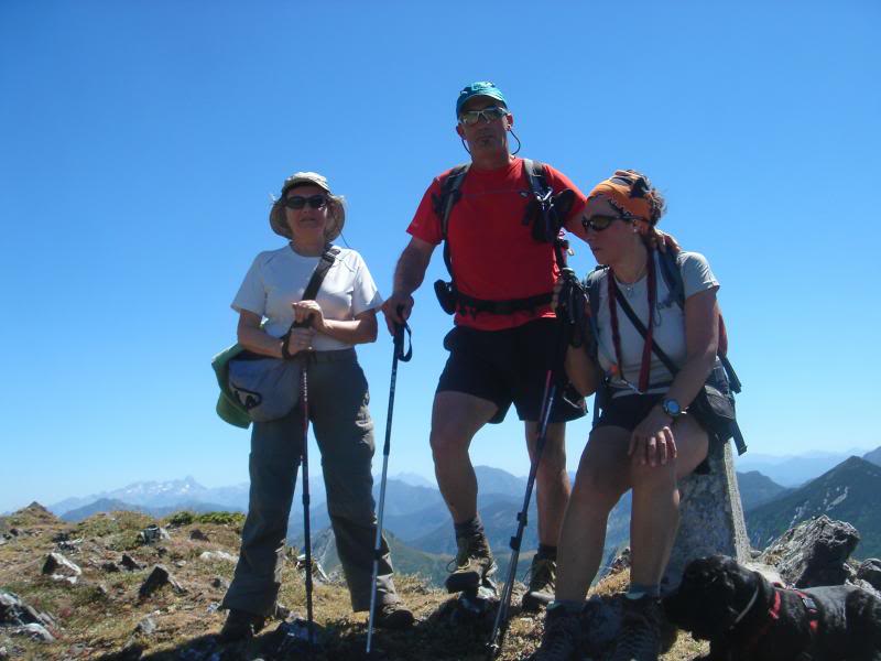 lago ubales , peña del viento 200 mts y la rapaina 2026 mts por la ruta de wamba Fer20