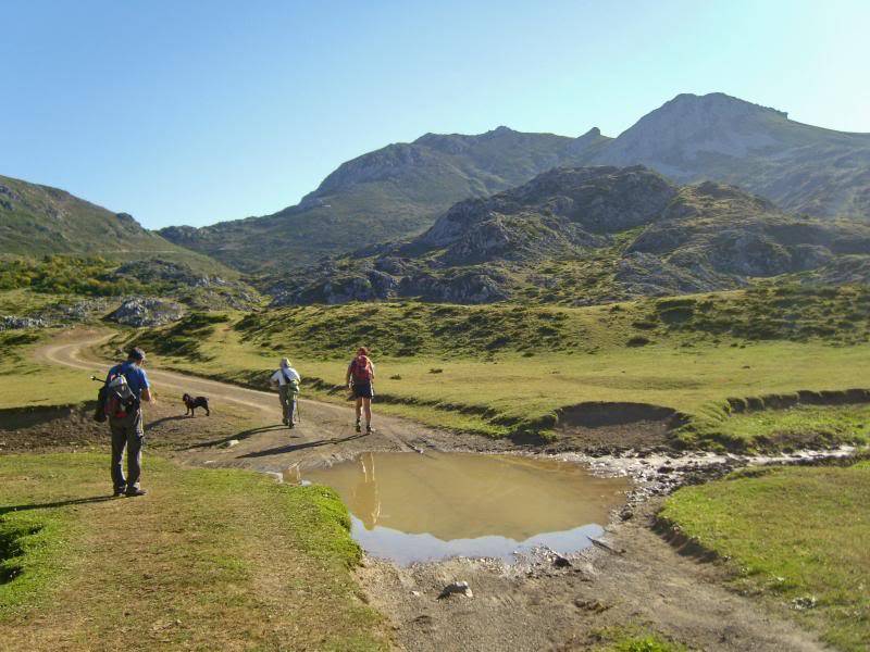 lago ubales , peña del viento 200 mts y la rapaina 2026 mts por la ruta de wamba Pentildeaviento12