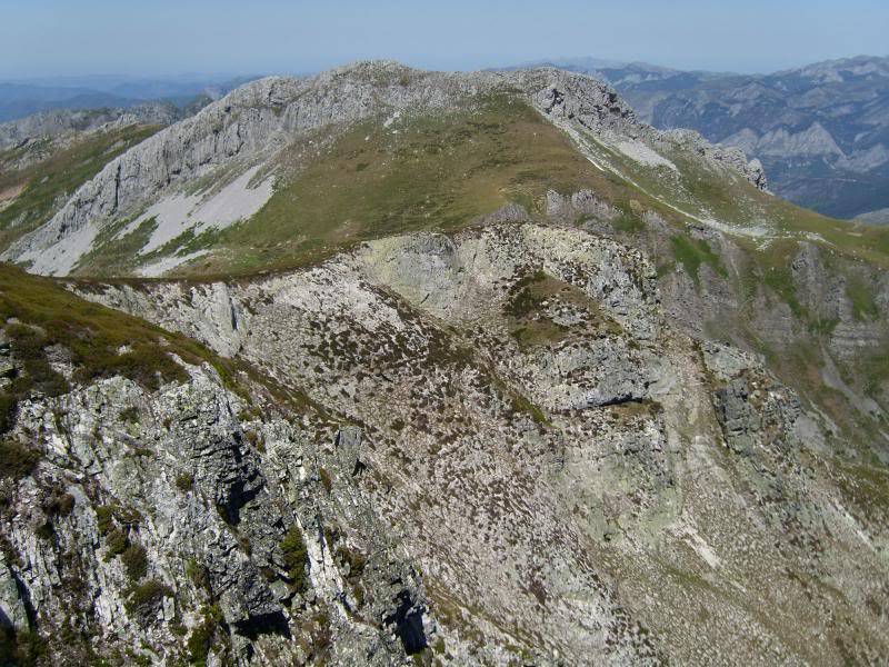 lago ubales , peña del viento 200 mts y la rapaina 2026 mts por la ruta de wamba Pentildeaviento142