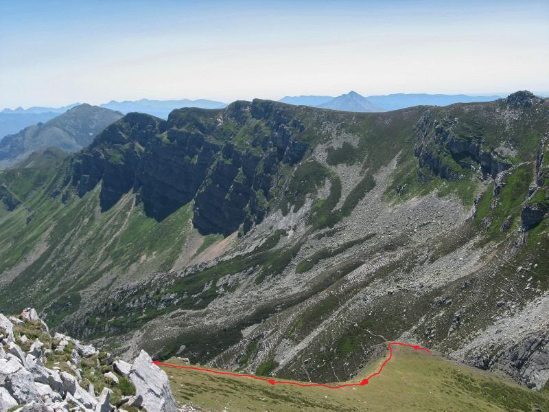 lago ubales , peña del viento 200 mts y la rapaina 2026 mts por la ruta de wamba Pentildeaviento150