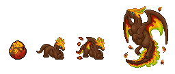Tipos de Dragões que há em Dragon Cave e suas Evoluções (Atenção Spoilers) Autumn