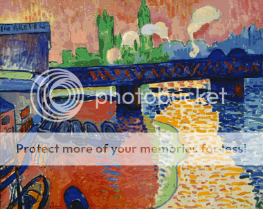 Уметност индустријске револуције – Европа и прве авангарде Derain_CharingCrossBridge1906