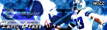 Dallas Cowboys TerryGlennsig