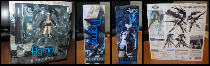 [Review] Figma Black★Rock Shooter -The Game- (Max Factory) Caja