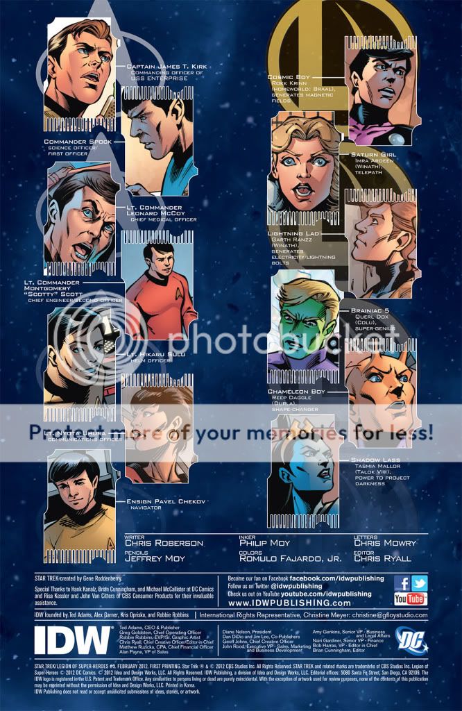 Star Trek/Legion of Super-Heroes #1 - 5 003