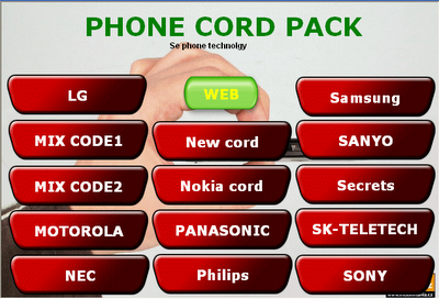 phone Code Pack PHONECORDPACK