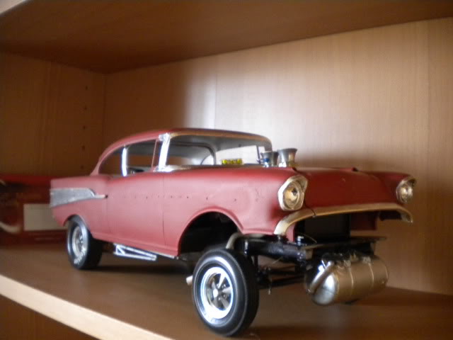 chevy 57 gasser 1/10eme 1-12