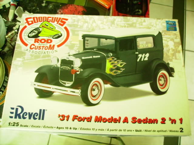 ford 31 sedan revell good guys.... zombie hot rod... Seadn