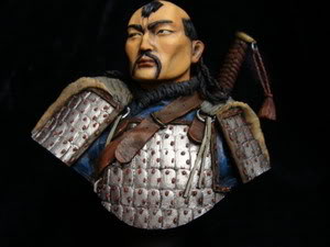 Mongol Warrior 14 Century Bust Mongolwarrir3