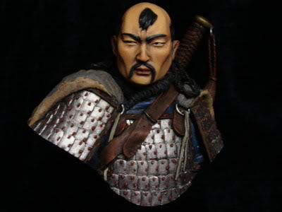 Mongol Warrior 14 Century Bust Mongolwarrir4