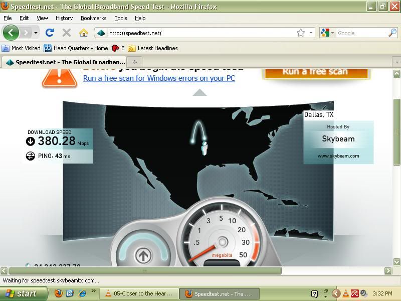 internet speed test Untitled