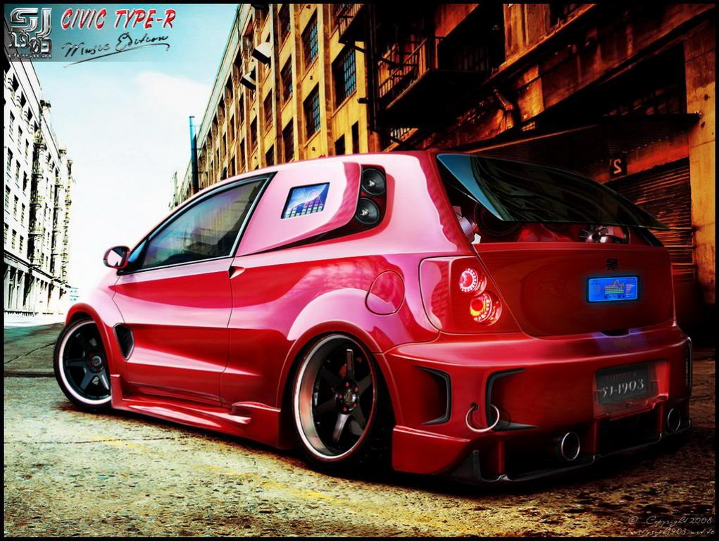 Pro. Photoshop Araçları Honda_civic_type-R_by_sj1903_BDS_fi