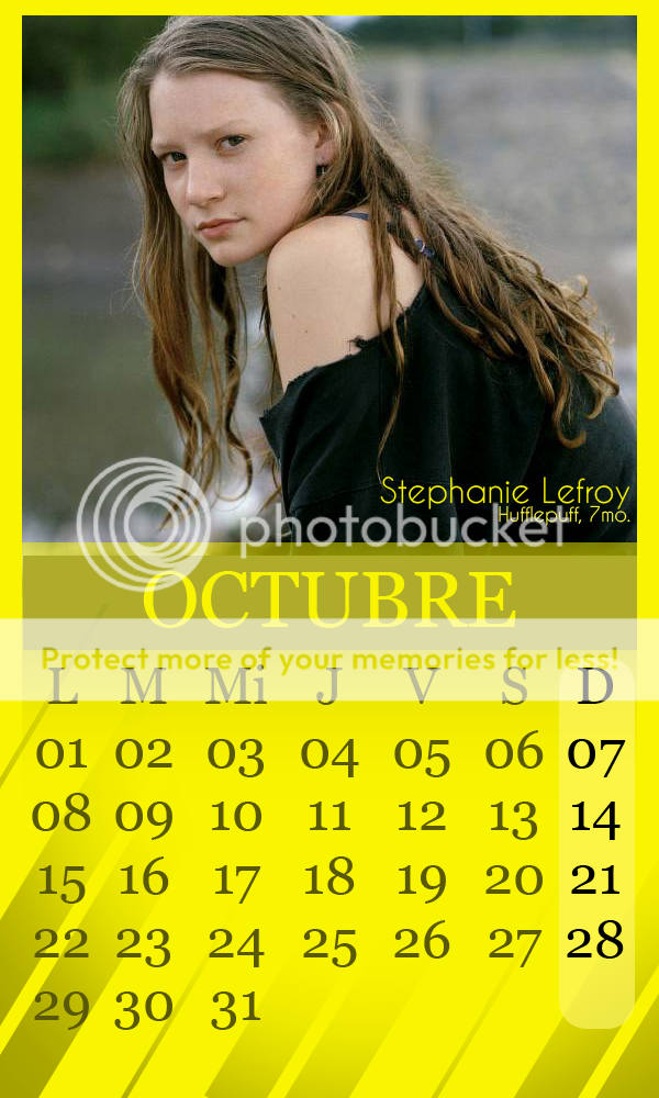 Calendario Hufflepuff! 02-Octubre12