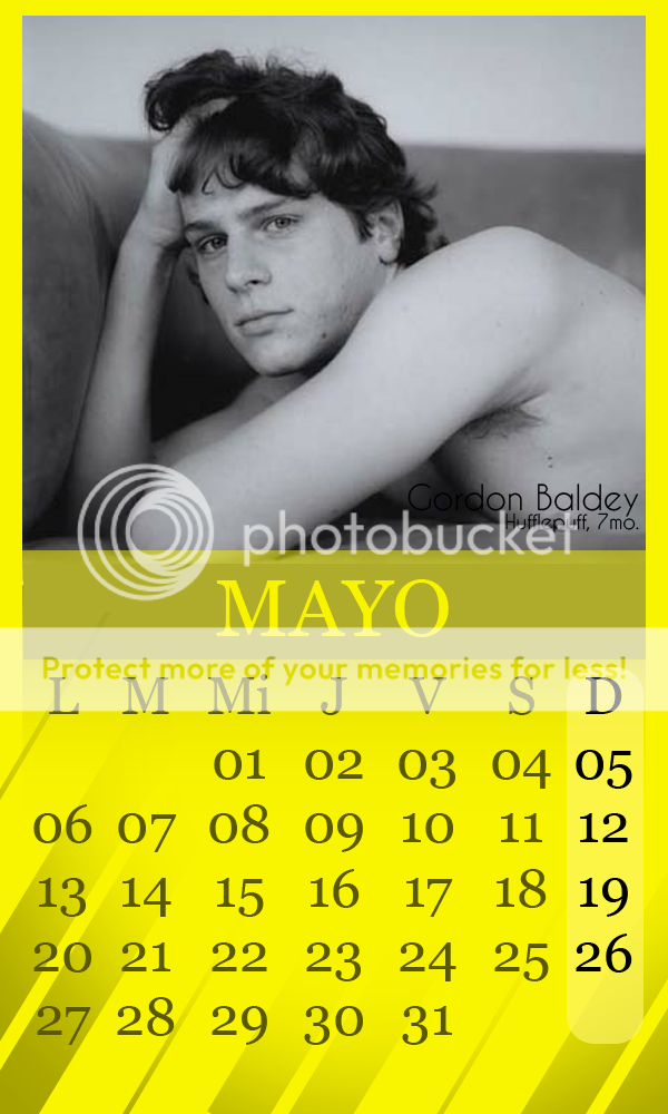 Calendario Hufflepuff! 09-Mayo13