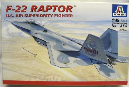 aviones 1/48 en venta. Italeri2085020F-22