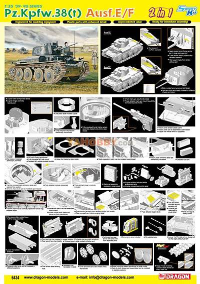 blindados 1/35 en venta. Dml_35_ausf_e_f_6434_a_400