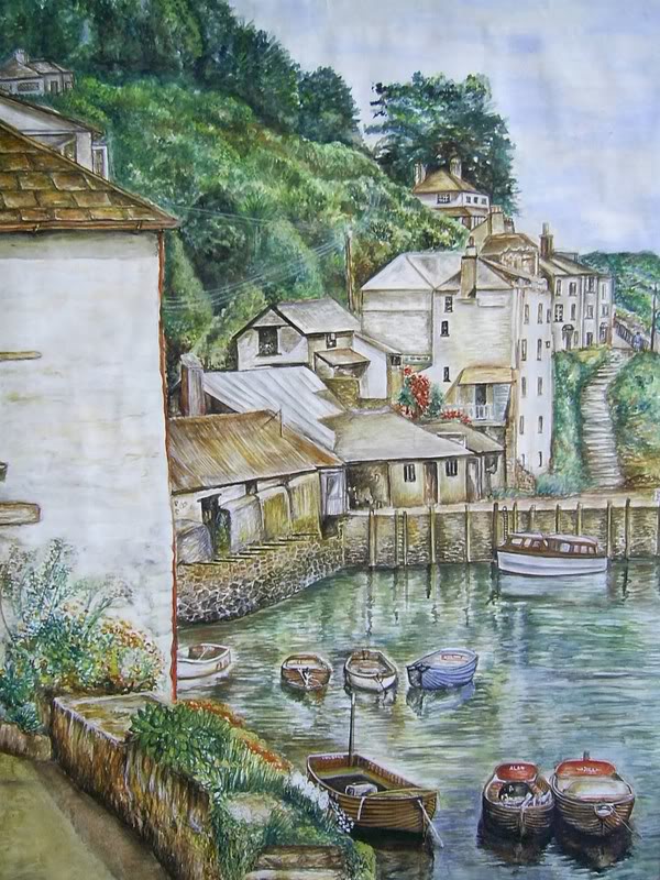 my artwork Polperro2