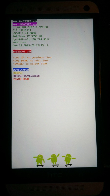 [ASTUCE] ENLEVER LA MENTION TAMPERED DANS LE BOOTLOADER HTC ONE XL EVITA IMAG0158_zpsfe20a8ad