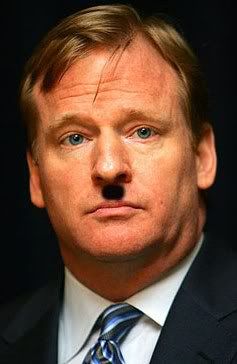 Does Ryan Clark deserve an apology from the NFL? RogerGoodellwithHitlermoustache