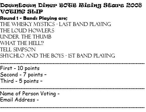 BOTB Voting Slips VotingSlip