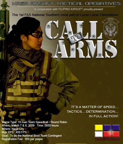 FAS Tourney South Luzon Leg - CALL TO ARMS AirsoftAction1