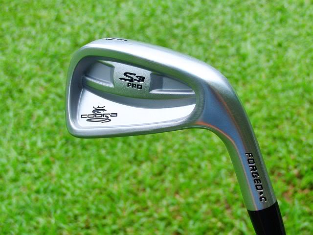 New Cobra S3 Pro Combo Irons @ BFG Keppel Club CS3ProCBback