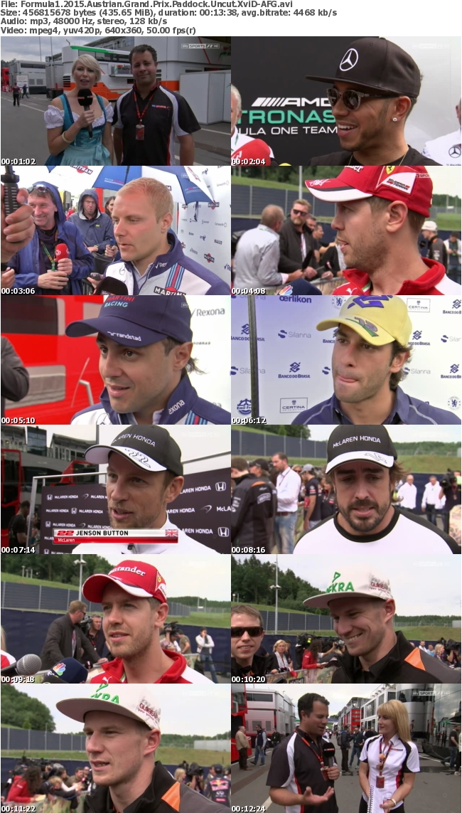 Formula1 2015 Austrian Grand Prix Paddock Uncut XviD-AFG 9bfa85d6aa3fe06d862b0347a9989ff3