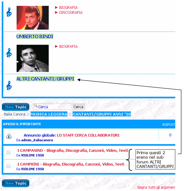 pagina intro - Possibilità di non far visualizzare un subforum nella pagina iniziale, ma si nella sua categoria Rich11