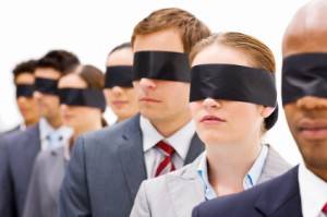 Hillary's War against Women...  Business-People-in-Blindfolds-300x199_zpse28d632c