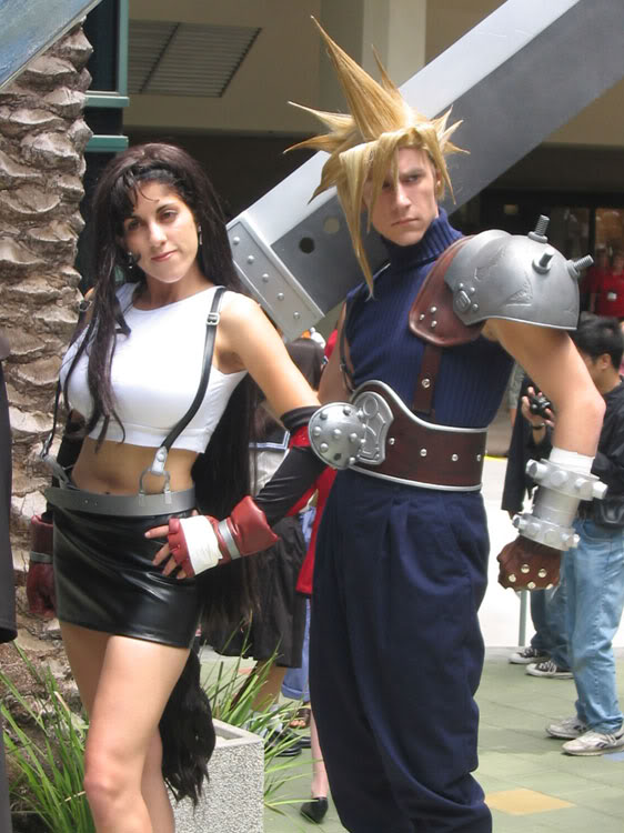 Final Fantasy Cosplayers CloudandTifa