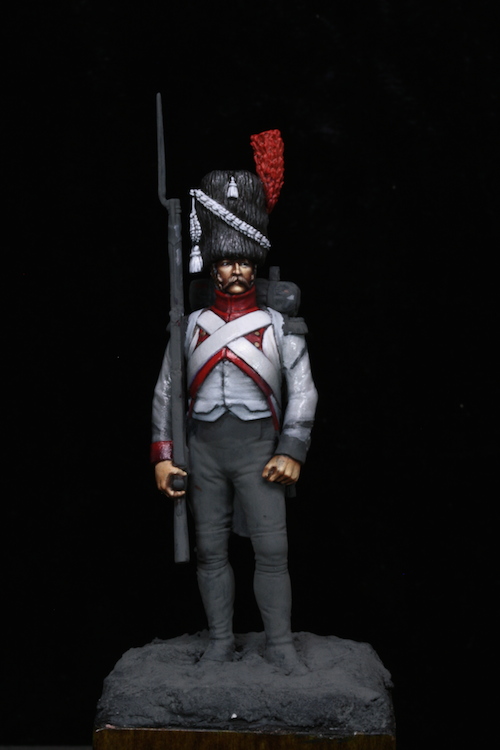 54mm - Sergent des Grenadier Hollandais (Metal Modeles) 54mm Etape4