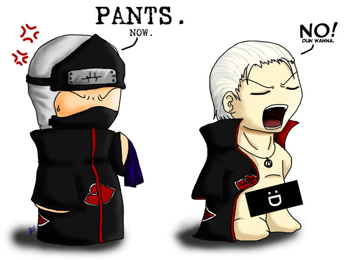 el gran raje de los personajes de anime Chibi_Hidan_has_no_pants_by_Darkene