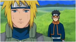 Kakashi Gaiden images..... Minato_Obito