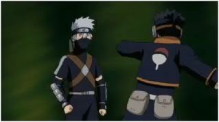 Kakashi Gaiden images..... Obito-hit