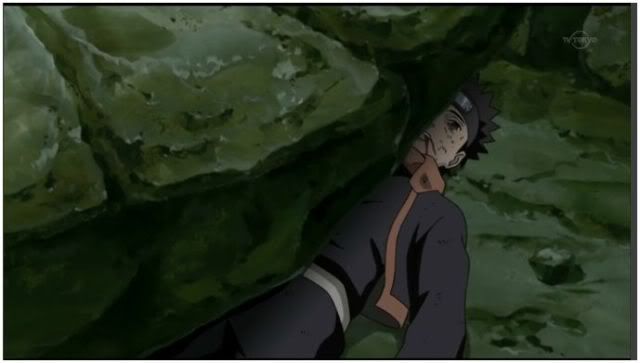 Kakashi Gaiden images..... Obito-crushed