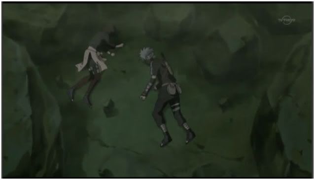 Kakashi Gaiden images..... Rin-kakashi_cave