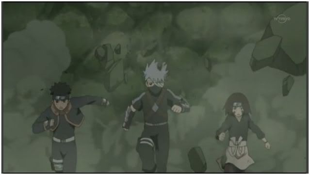 Kakashi Gaiden images..... Team-run_exit