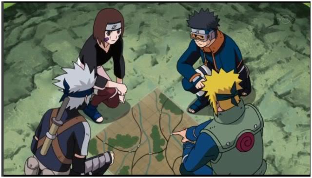 Kakashi Gaiden images..... Team7-plan