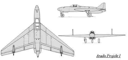 PROYECTOS INCONCLUSOS DE LA AERONÁUTICA ALEMANA DE LA S.G.M. - Página 6 Arado_ar_p_I_dibujo