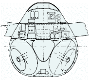 PROYECTOS INCONCLUSOS DE LA AERONÁUTICA ALEMANA DE LA S.G.M. - Página 6 Blohm_und_voss_bv_p215_corte_sec-2