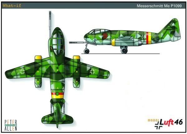 PROYECTOS INCONCLUSOS DE LA AERONÁUTICA ALEMANA DE LA S.G.M. - Página 6 Me_p_1099_a_seis