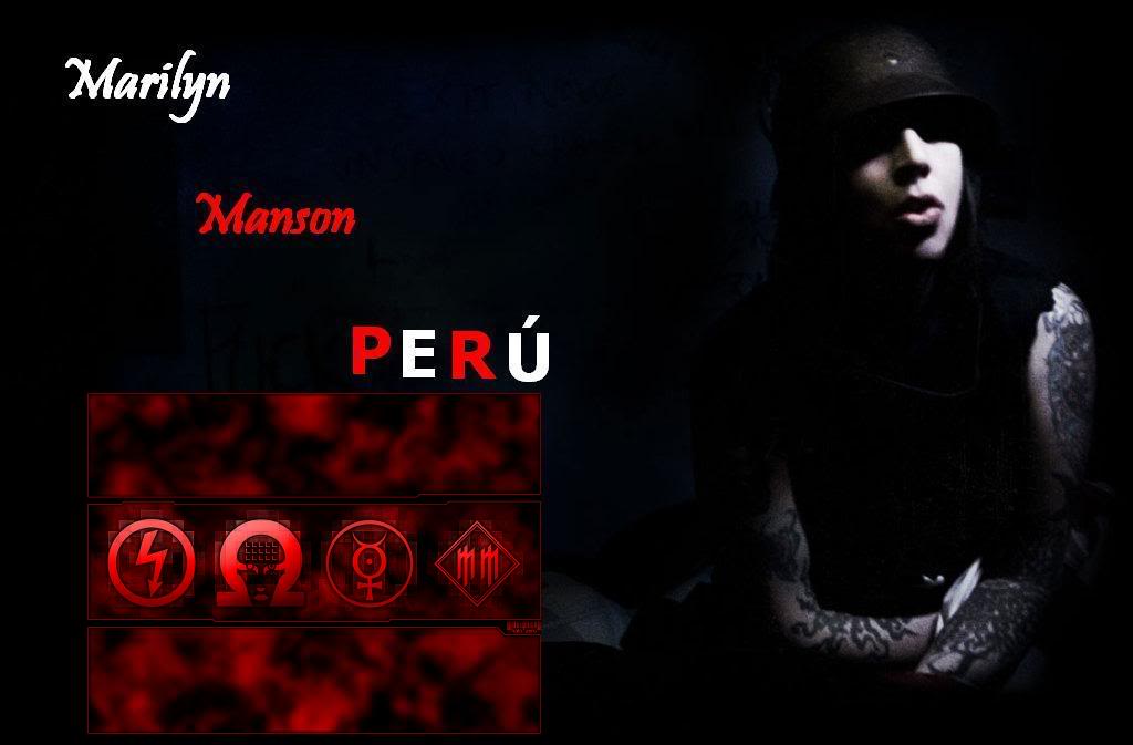 Marilyn Manson Peru