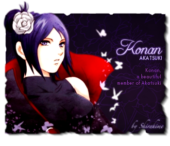 akatsuki favorito Naruto-Konan