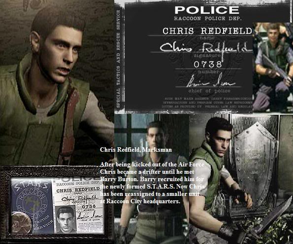 Special Tactics And Rescue Service ChrisRedfield