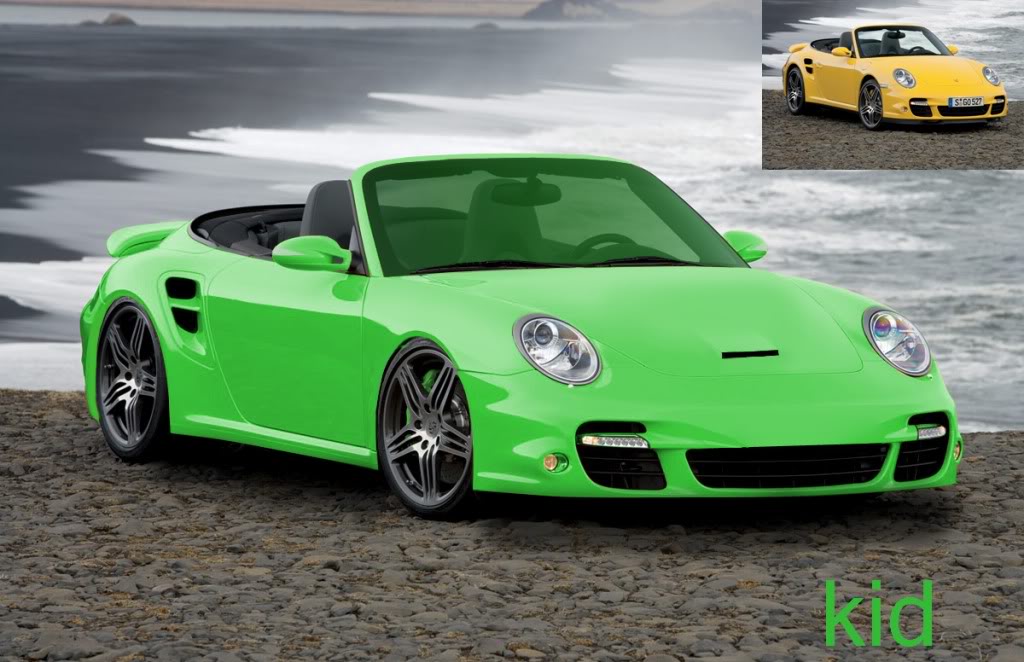 virtual tuning kid bandido Porsche_verdecopycopy