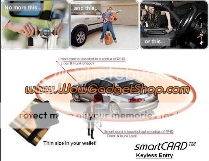 Wow! Gadgets - innovative car gadgets SmartCARD_WGS