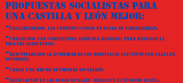 Precampaña del PSOE CARTEL-1