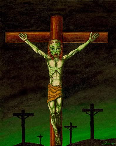 Un OVNI? Alien-jesus-crucified