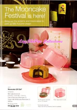 Pembukaan Kedai Baru>> Tupperware Jom Raya Mooncake