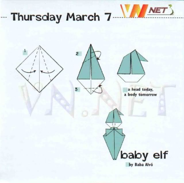 [Siêu Dễ ]Mỗi ngày 1 Diagram Với Origami Calendar 2002 - 50 Diagram tiếp. Origamicalendar2002_57